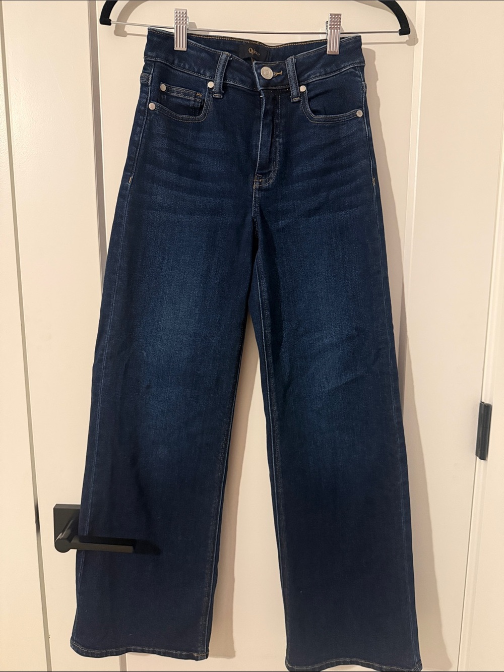 Quince Bella Stretch Wide Leg Jeans in Short